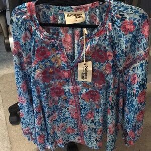 Floral Samantha Jane Blouse
